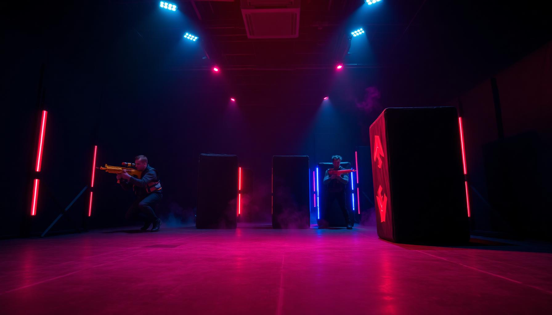Zero Ops tactical arena interior